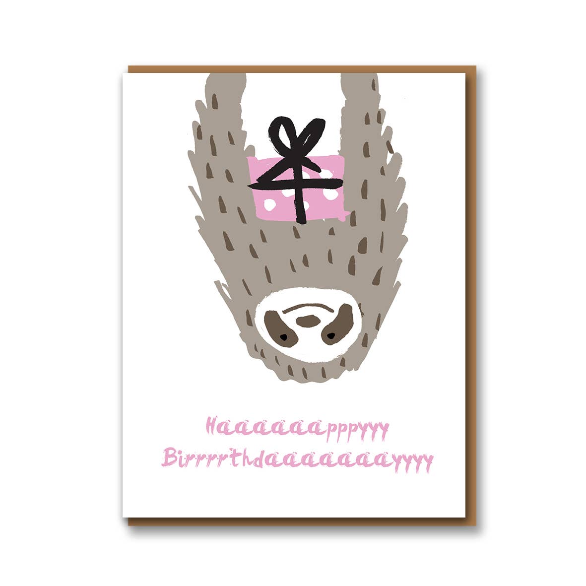 Sloth Card - DIGS