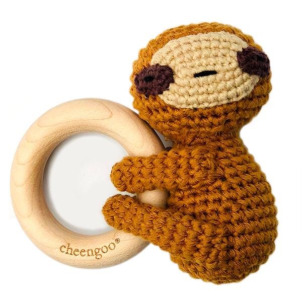 Sloth Teething Rattle - DIGS