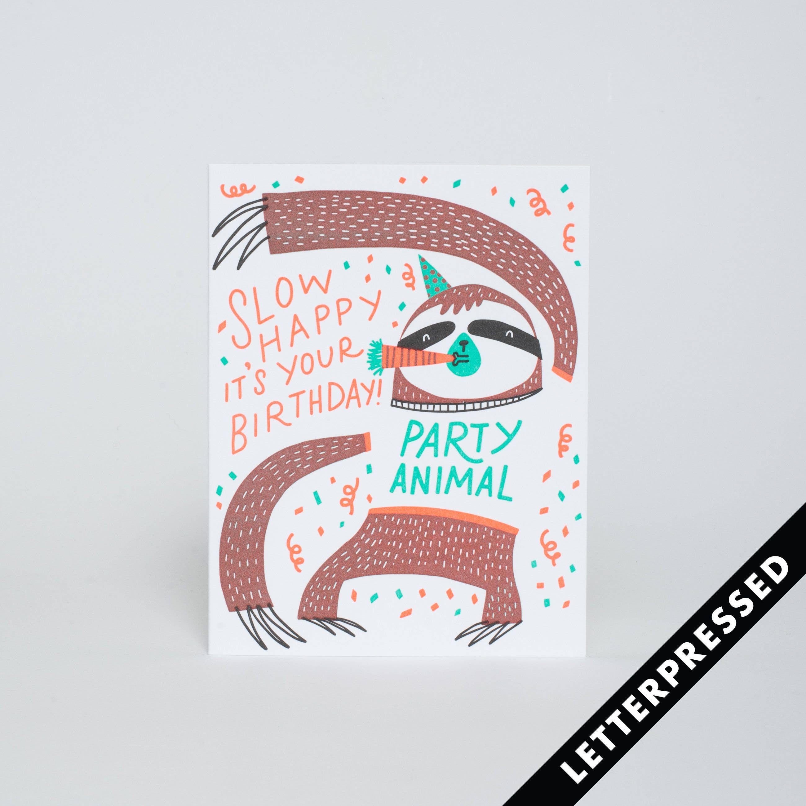 Slow Birthday Card - DIGS