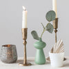 Small Aqua Stoneware Vase - DIGS