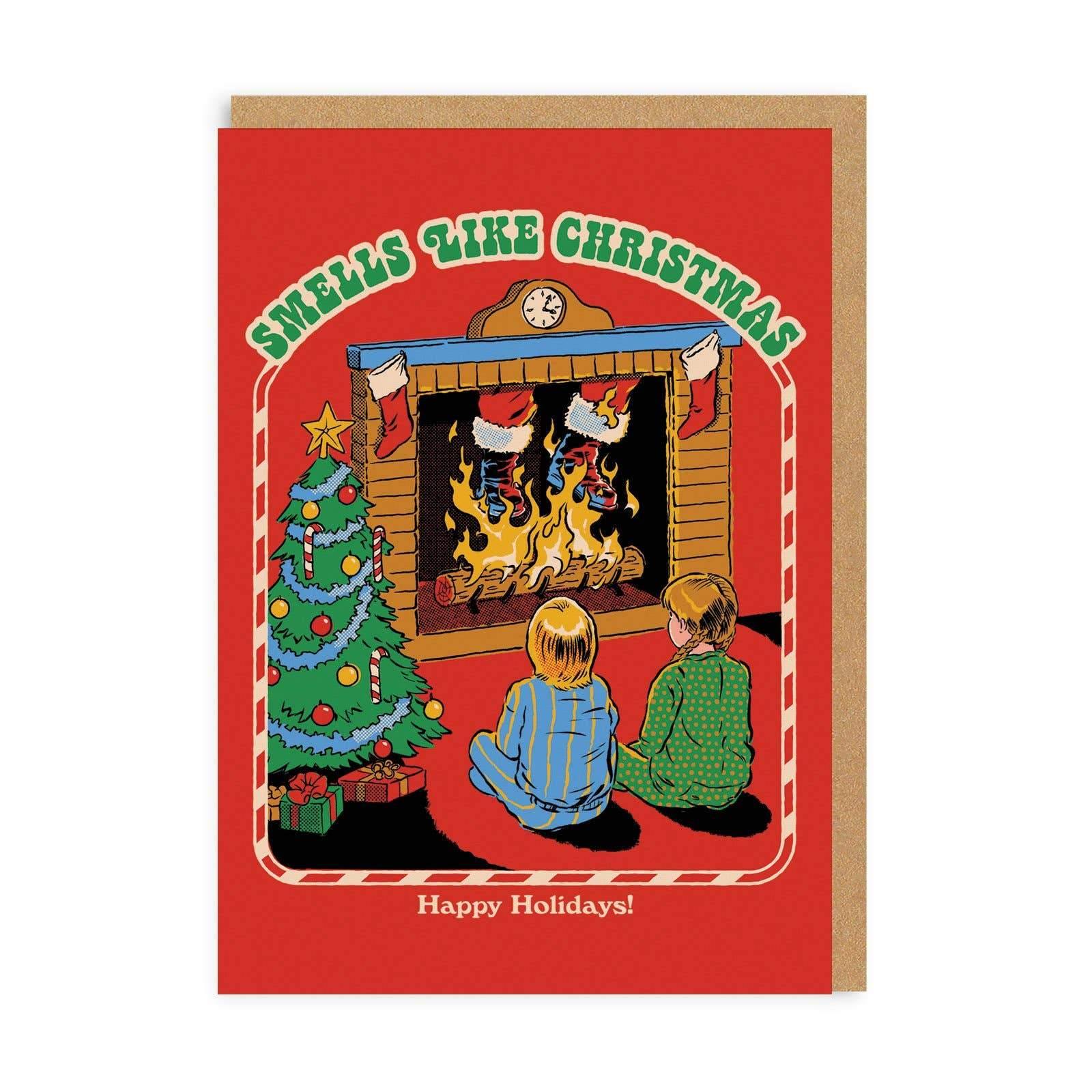 Smells Like Christmas Card - DIGS