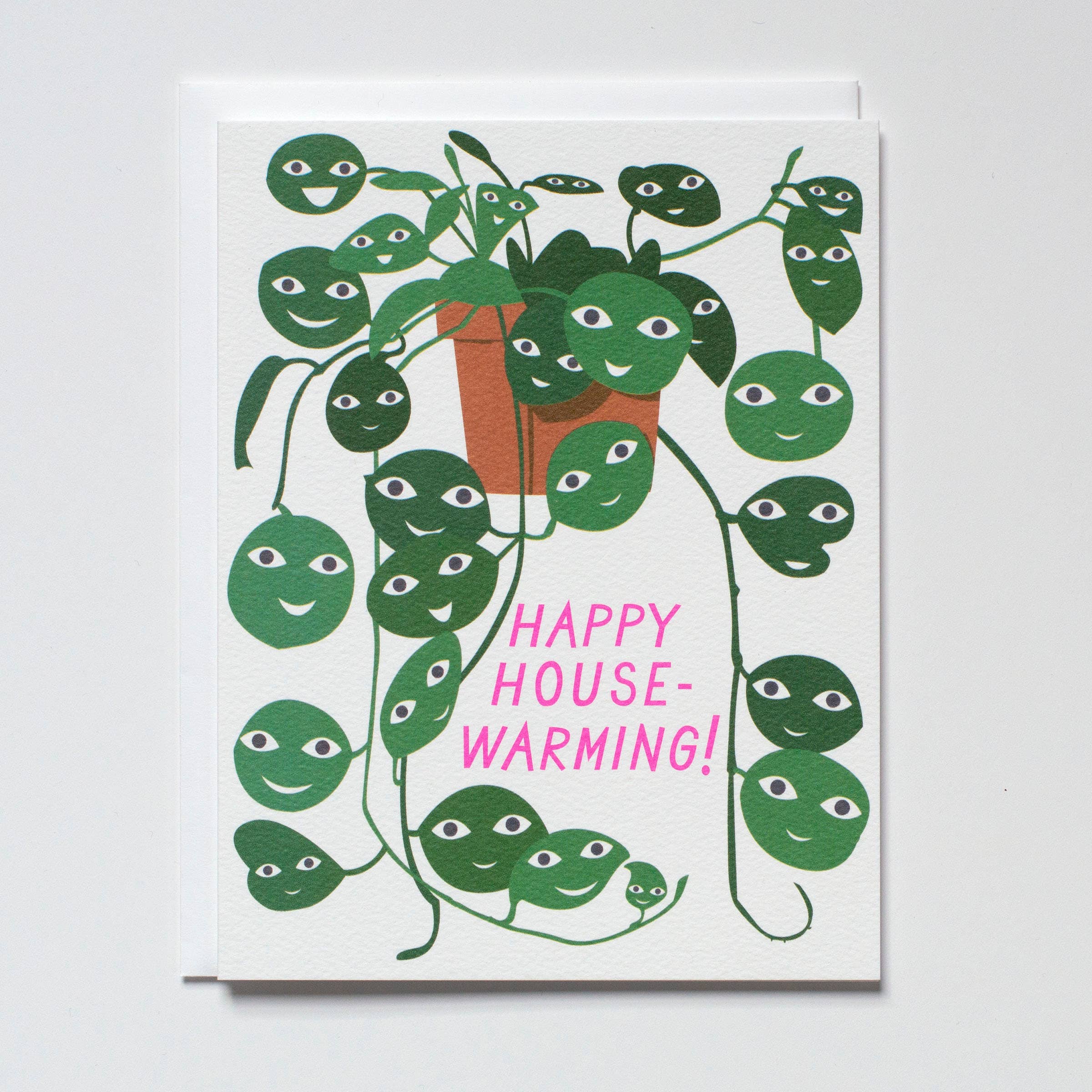 Smiling Houseplants Card - DIGS