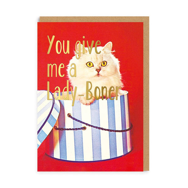Smitten Kitten Lady Boner Card - DIGS