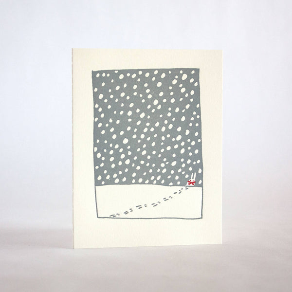 Snow Bunny Card - DIGS