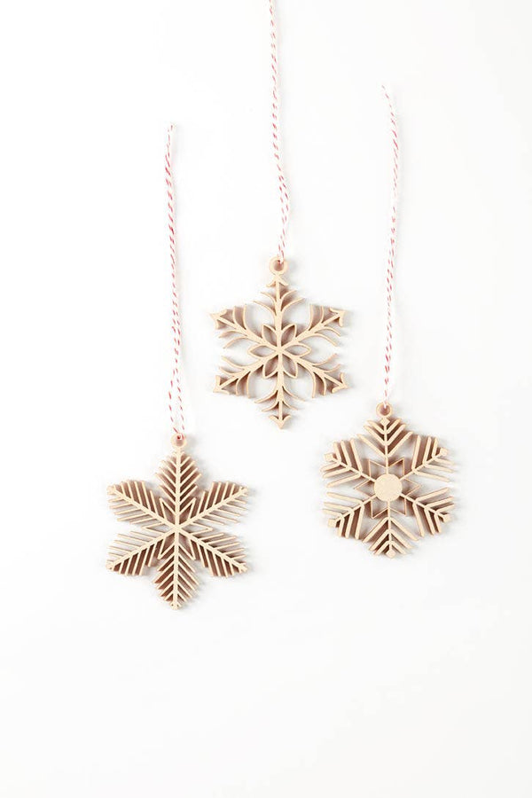 Snowflake Ornaments - DIGS