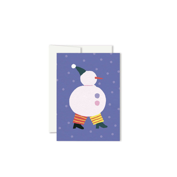 Snowman Holiday Mini Card - DIGS