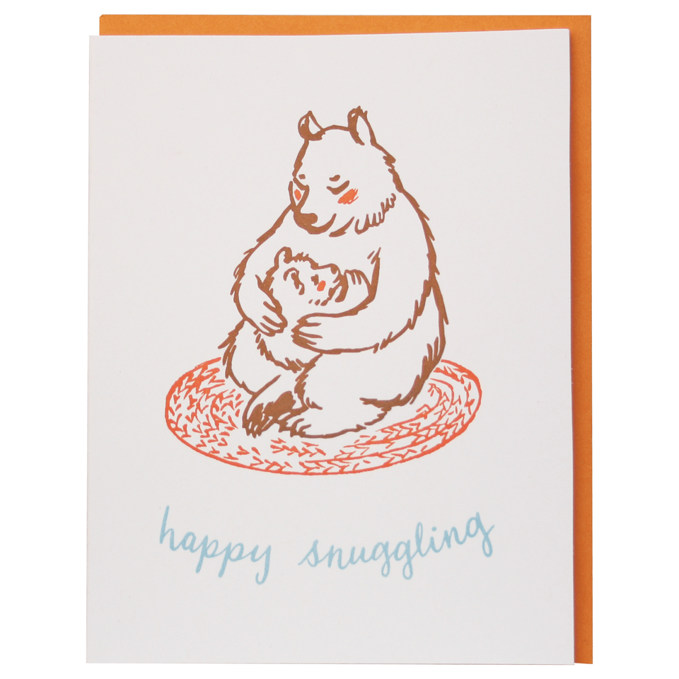 Snuggling Bears Baby Card - DIGS