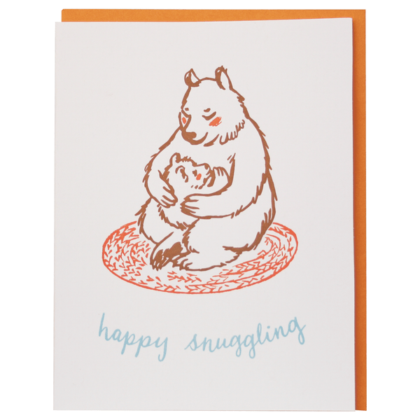 Snuggling Bears Baby Card - DIGS