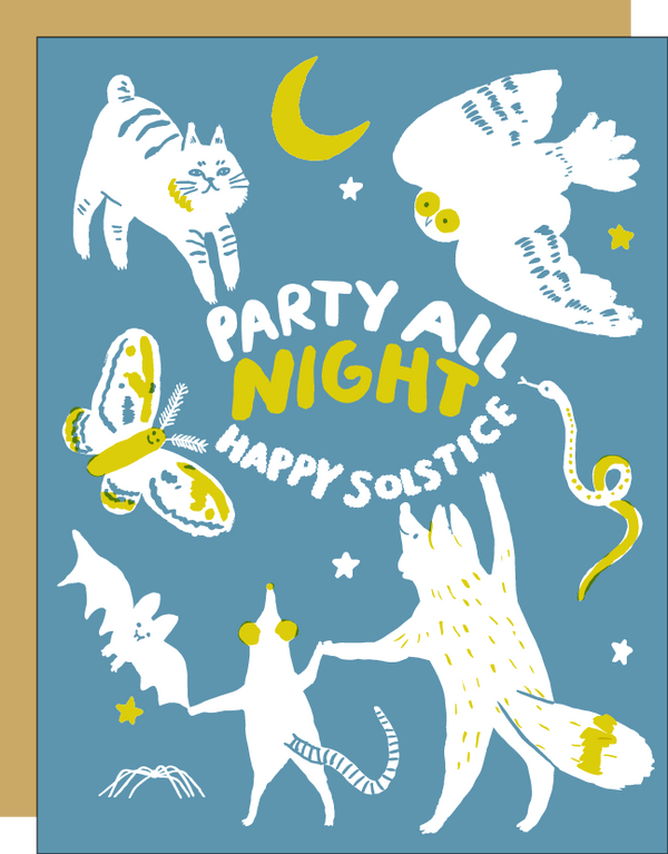 Solstice Party Card - DIGS
