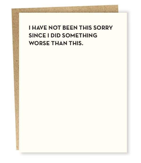 Sorry Card - DIGS