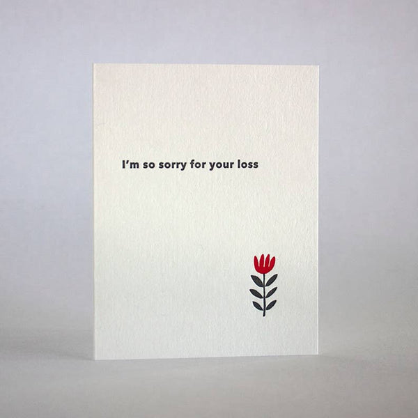 Sorry For Your Loss Card - DIGS