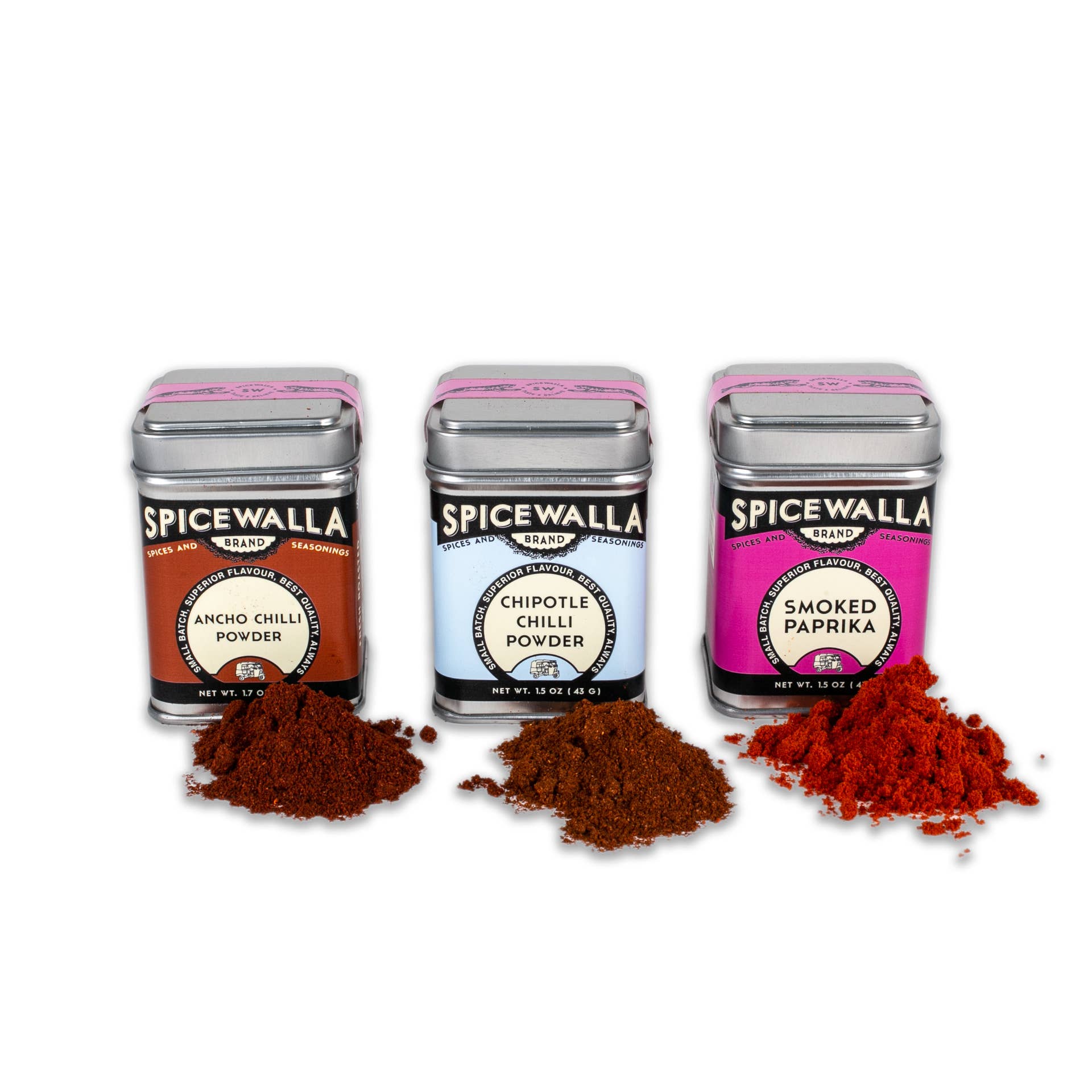 Chili Collection, 3 Pack - Small Tins