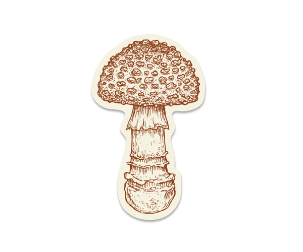 Spotted Mushroom Sticker - DIGS