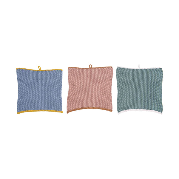 Spring Knit Dish Cloths - DIGS