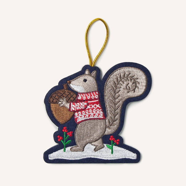 Squirrel Ornament - DIGS