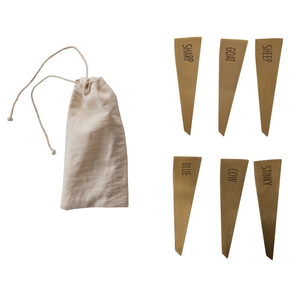 Stainless Steel Cheese Markers - DIGS