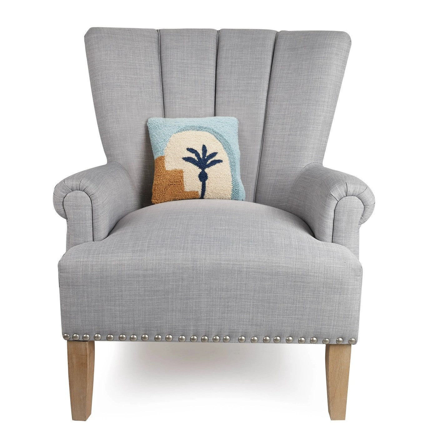 Stairs And Palm Hook Pillow - DIGS