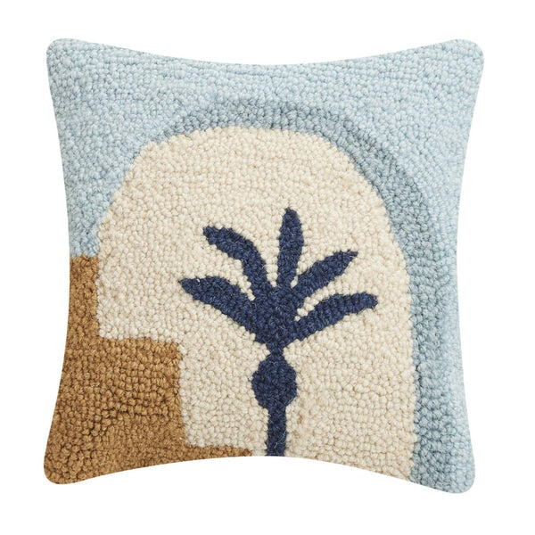 Stairs And Palm Hook Pillow - DIGS