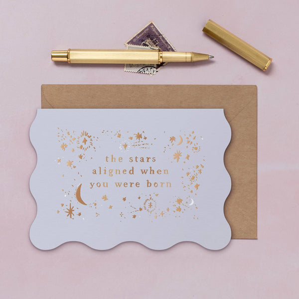 Stars Aligned Birthday Card - DIGS