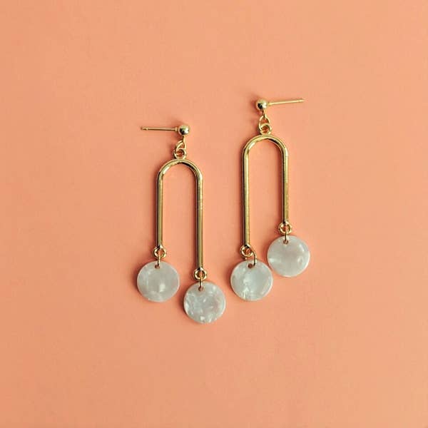 Stasis Acrylic Earrings - DIGS