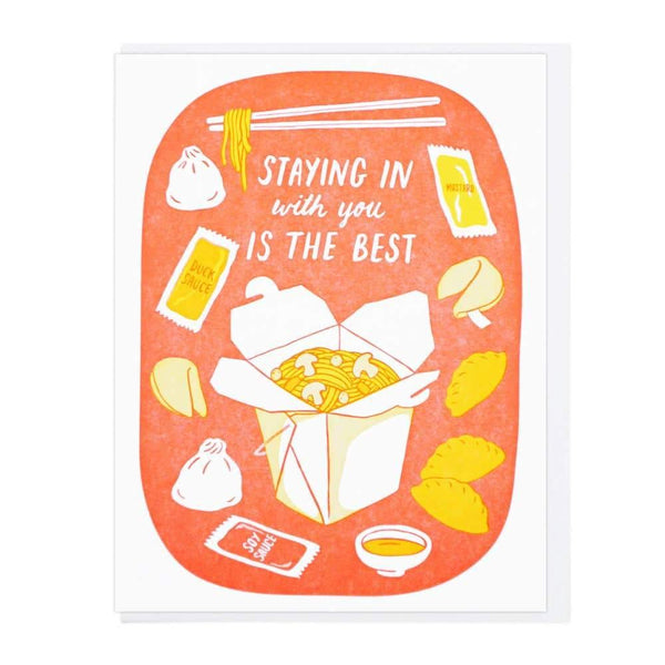 Staying In Takeout Card - DIGS
