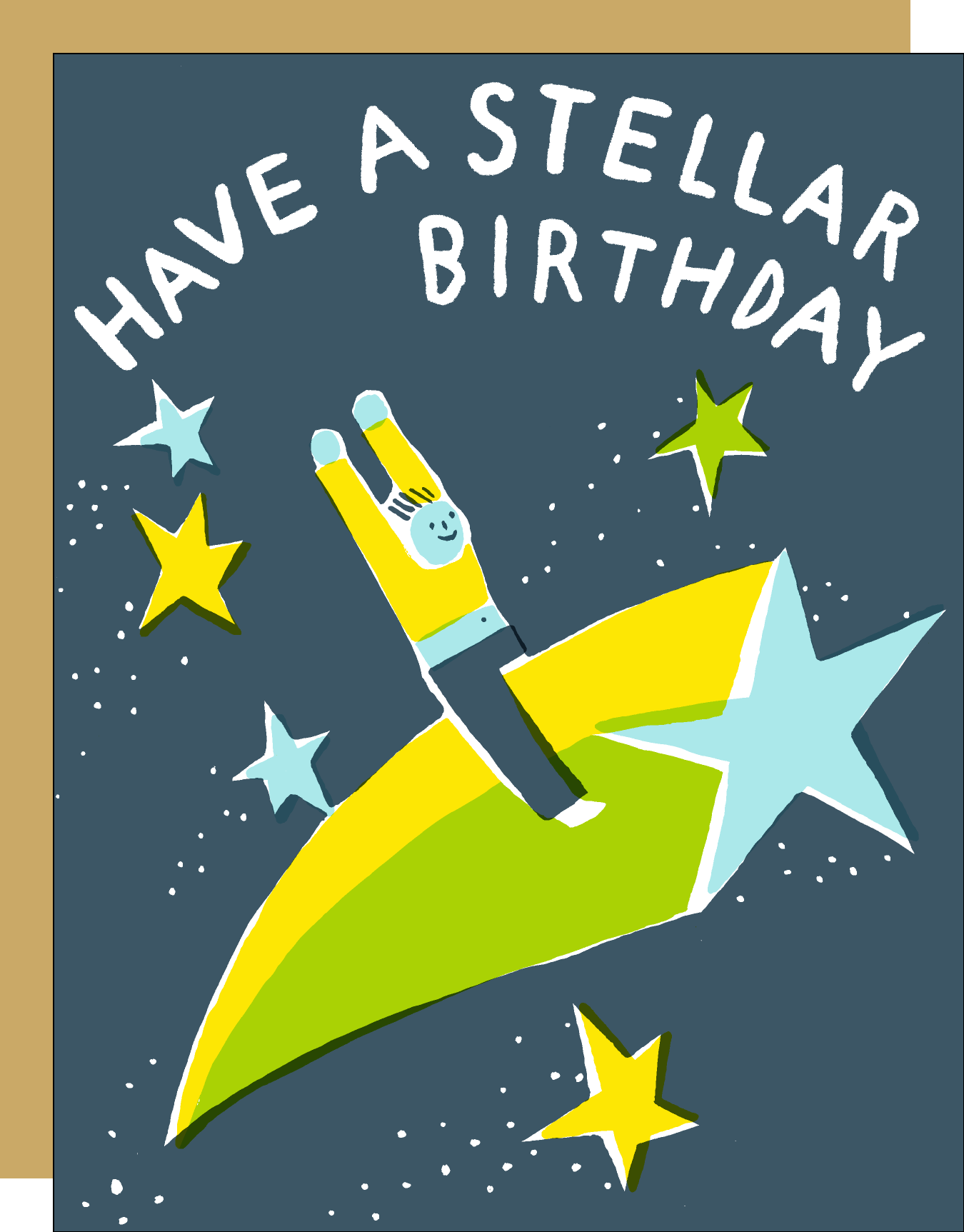 Stellar Birthday Card - DIGS