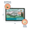 Stick - on Patch: Mt. Rainier - DIGS