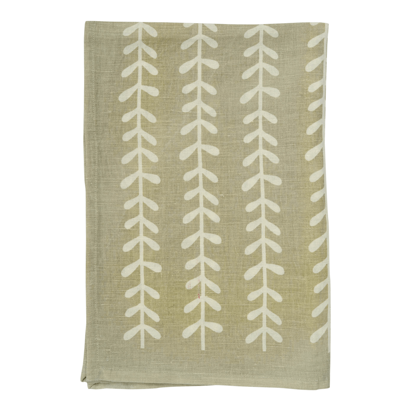 Stone Leaf Linen Cotton Tea Towel - DIGS