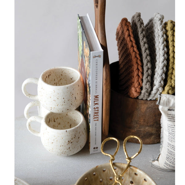 Stoneware Mug: Speckled Beige - DIGS