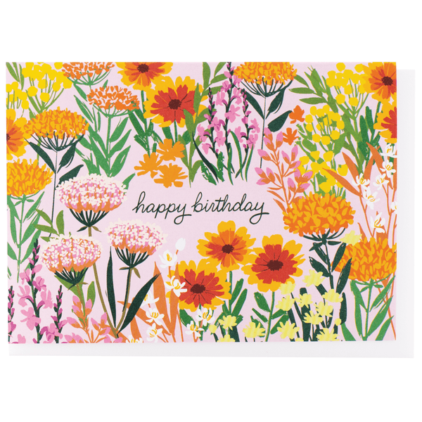 Summer Meadow Birthday Card - DIGS