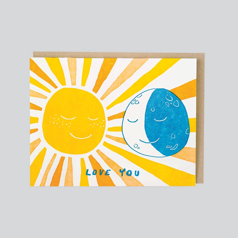 Sun And Moon Love Card - DIGS