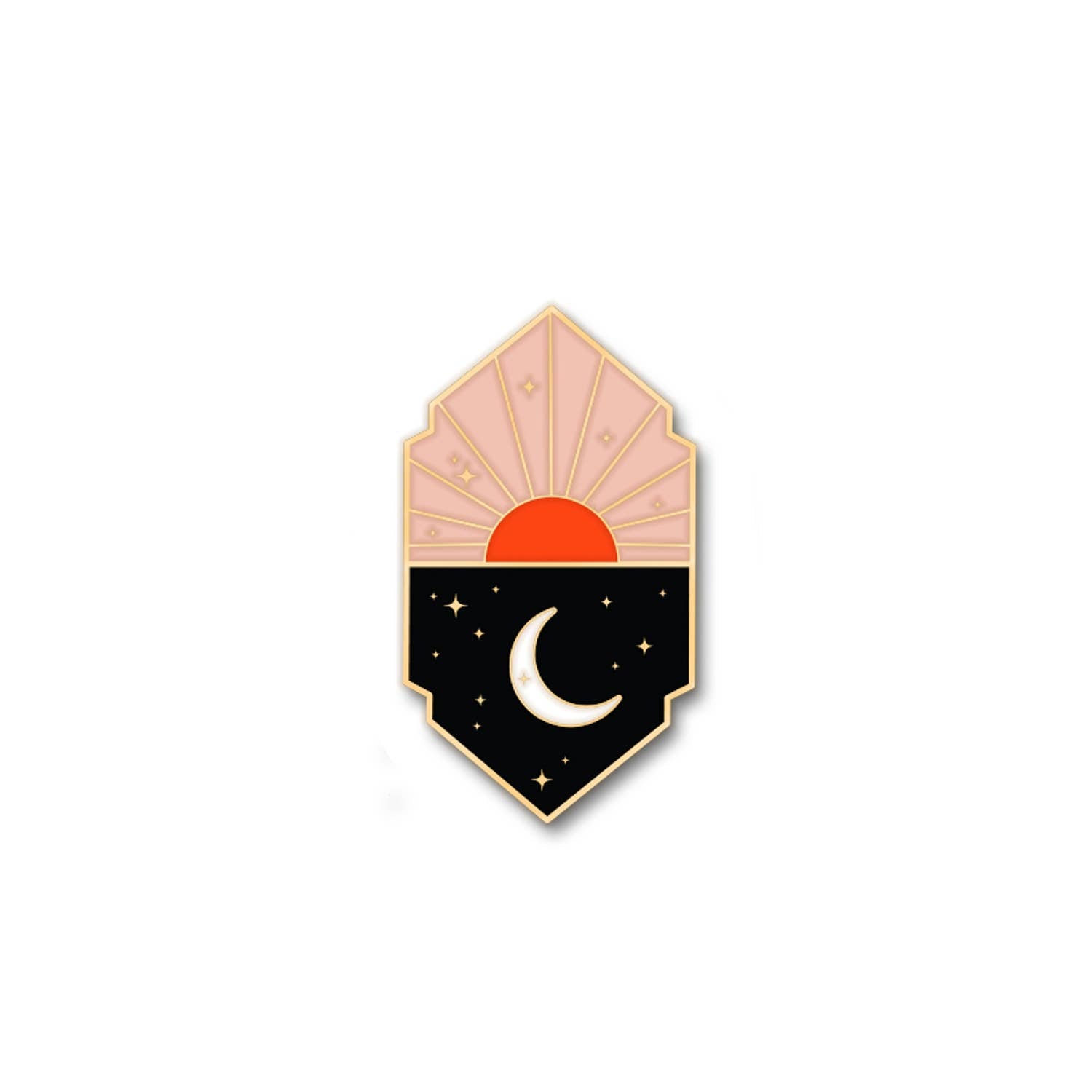 Sun & Moon Enamel Pin - DIGS