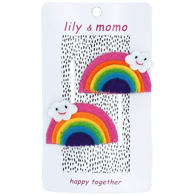 Sunshine Rainbow Hair Clips - DIGS