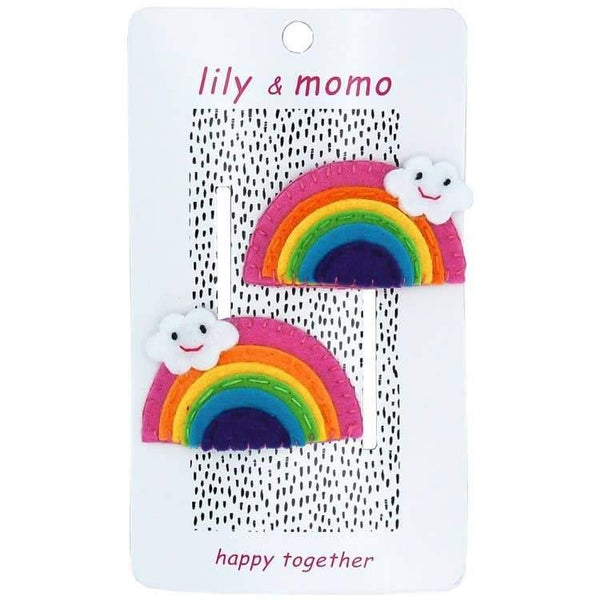 Sunshine Rainbow Hair Clips - DIGS