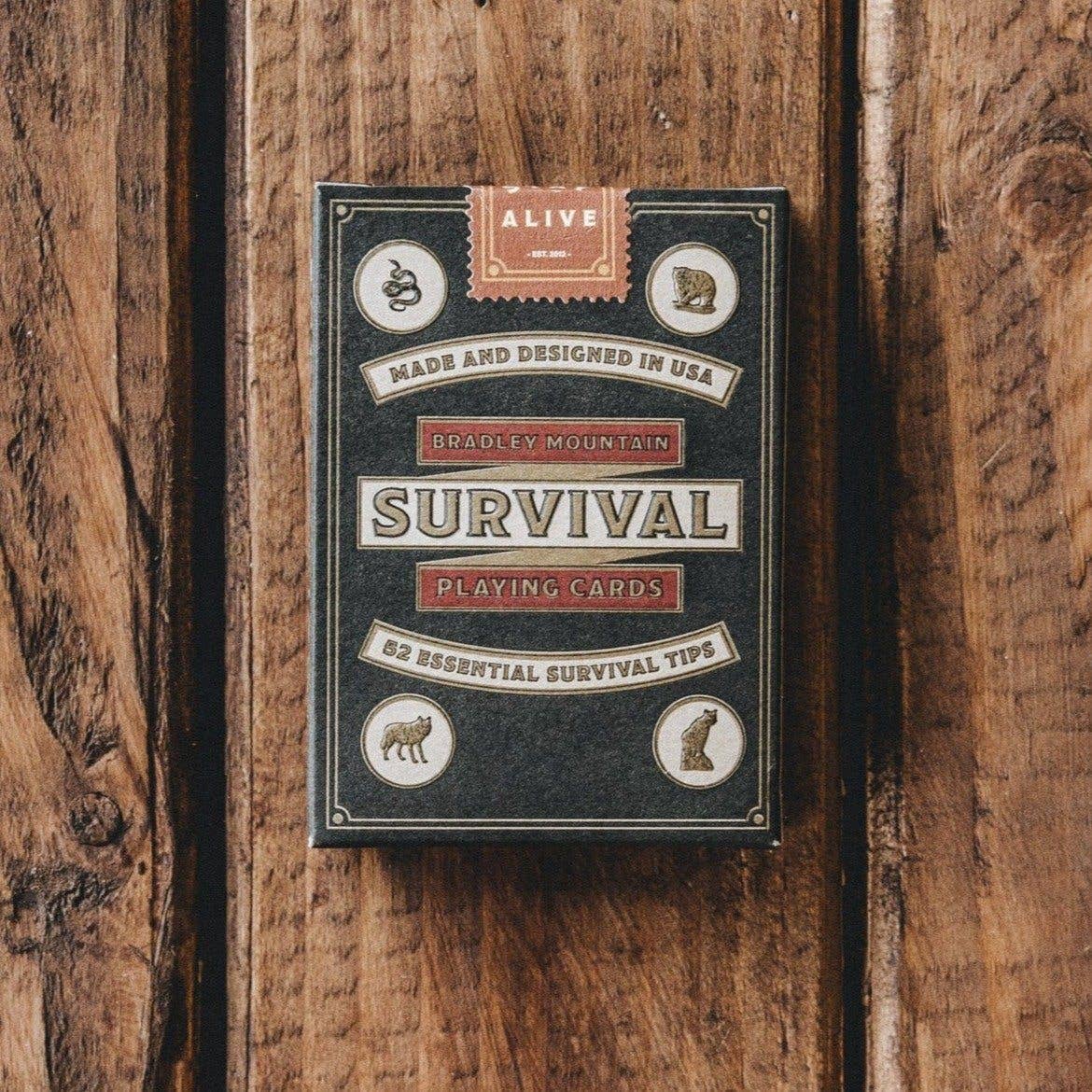 Survival Playing Card Deck - DIGS