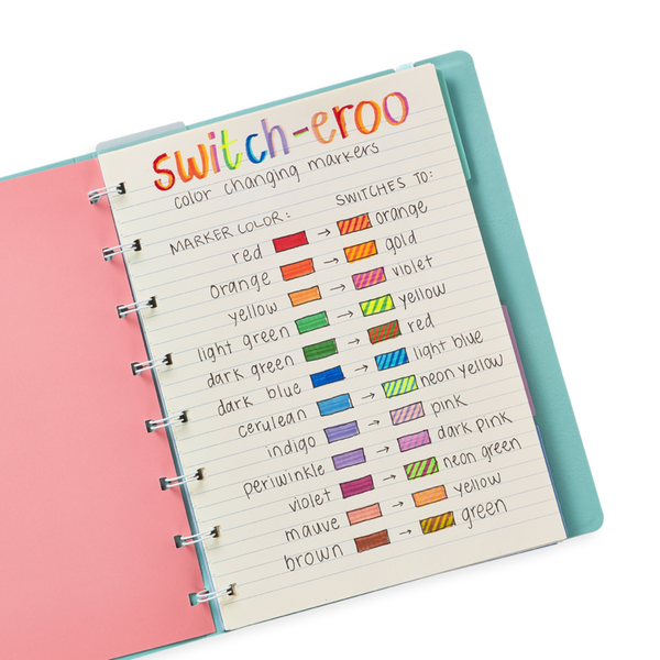 Switch-eroo Color-Changing Markers - 12