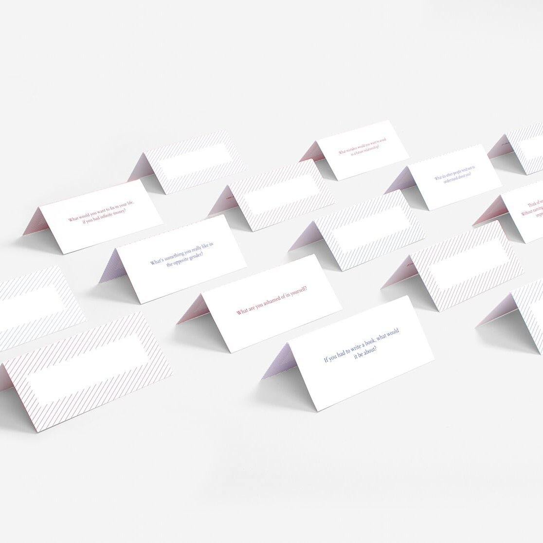 Table Talk Conversation Placecards - DIGS