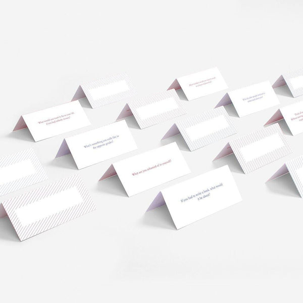 Table Talk Conversation Placecards - DIGS