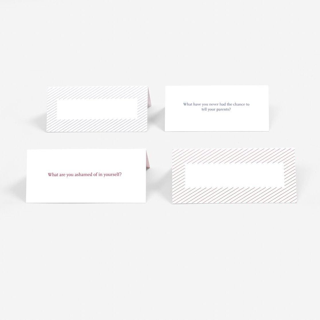 Table Talk Conversation Placecards - DIGS