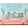 Tandem Anniversary Card - DIGS