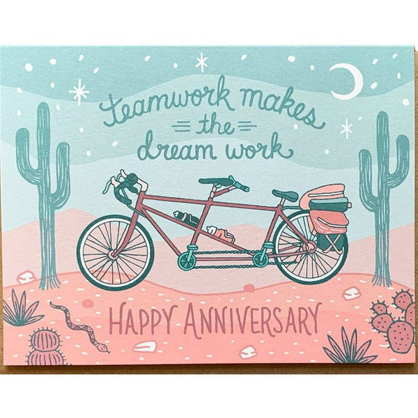 Tandem Anniversary Card - DIGS