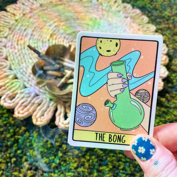 Tarot Bong Sticker - DIGS