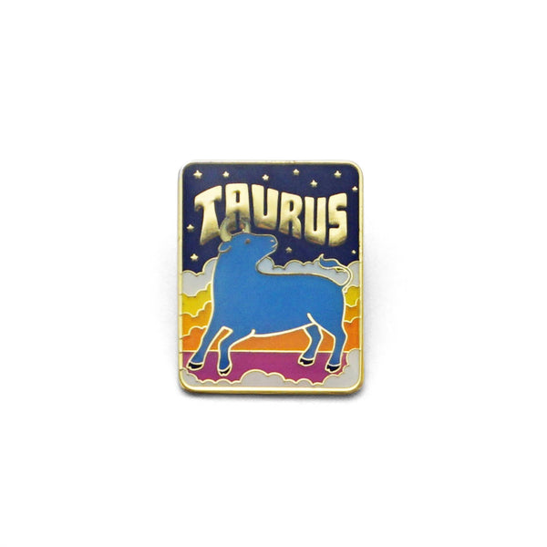 Taurus Enamel Pin - DIGS