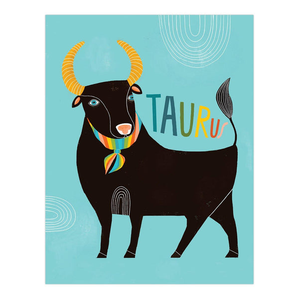 Zodiac Cards, Box of 12 Taurus - DIGS