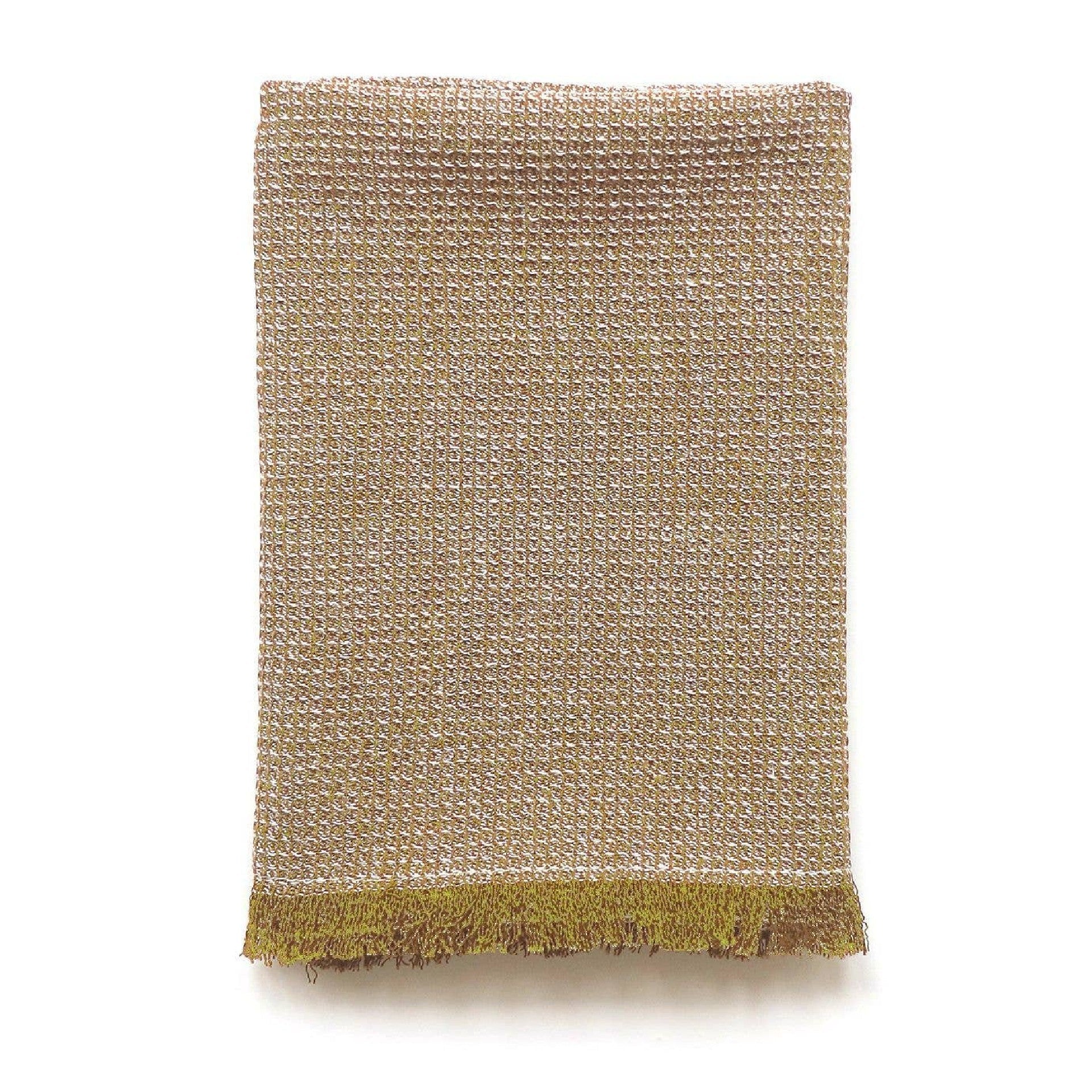 Tea Towel: Mustard with Fringe - DIGS