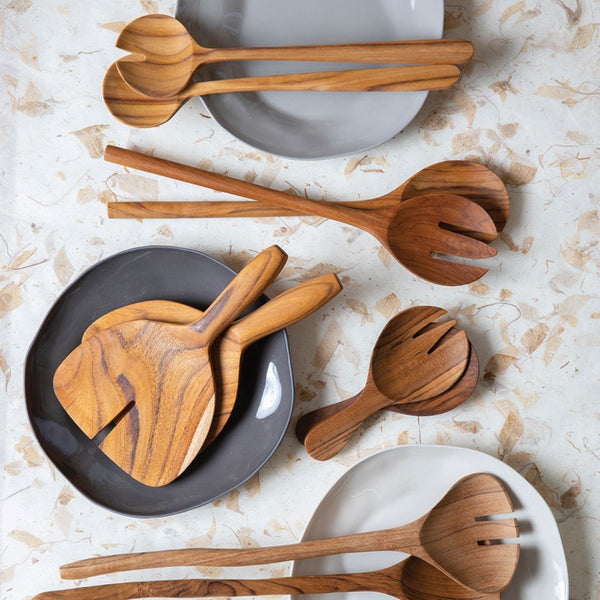 Teak Serving Set - DIGS