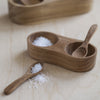 Teak S+P Cellar with Spoons - DIGS