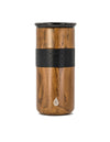 Teak Wood Travel Tumbler