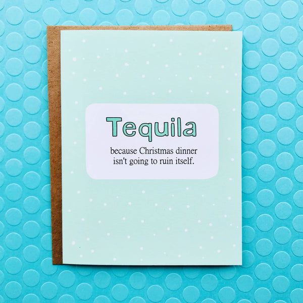 Tequila Christmas Card - DIGS