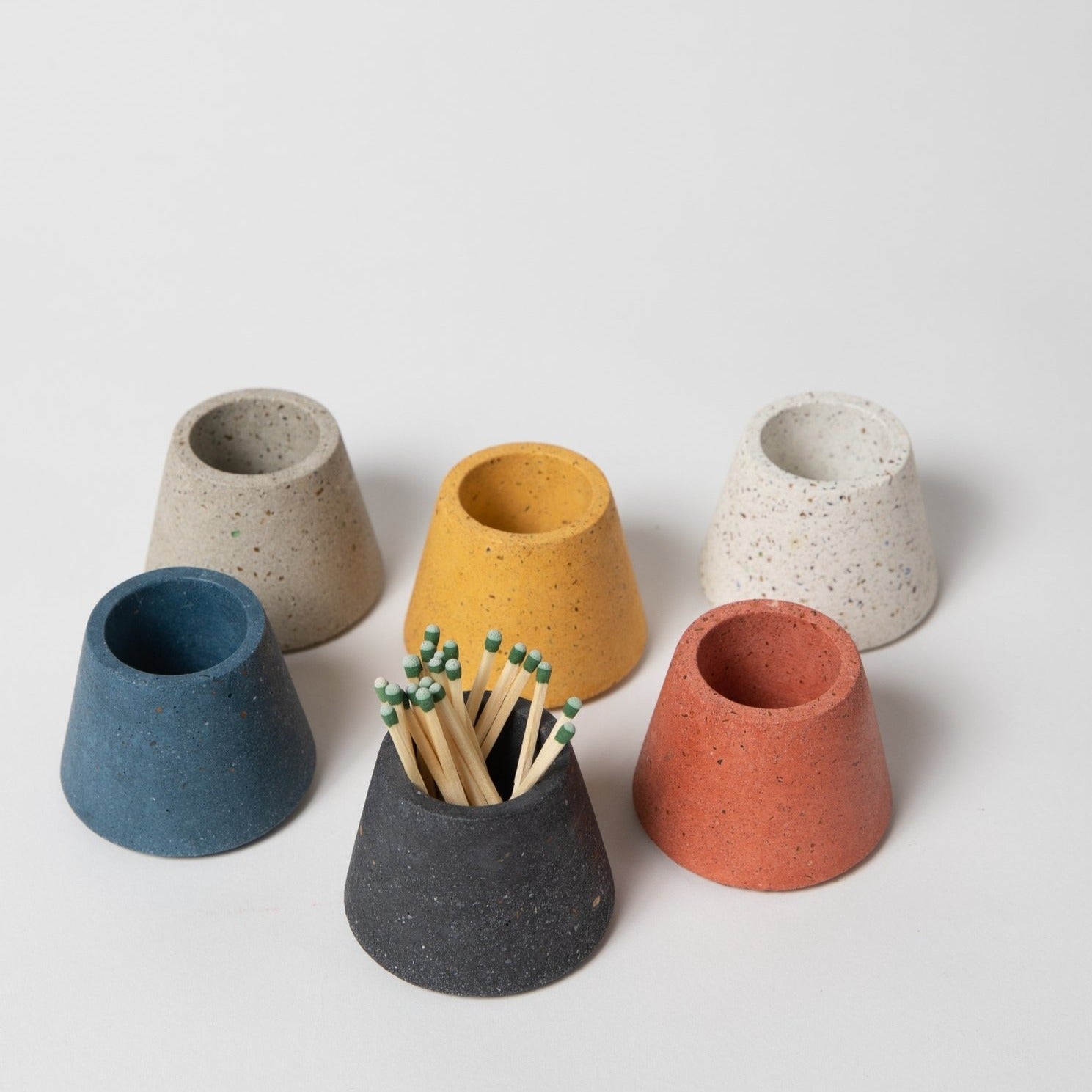 Terrazzo Matchstick Holder - DIGS
